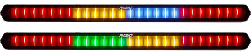 Rigid Industries 28in Chase Light Bar Universal - Rear Facing 27 Mode 5 Color LED Light Bar - Black Ops Auto Works