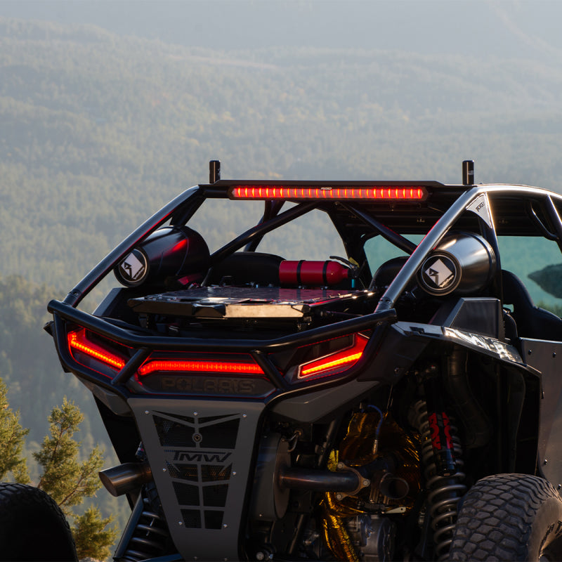 Rigid Industries 28in Chase Light Bar Universal - Rear Facing 27 Mode 5 Color LED Light Bar - Black Ops Auto Works