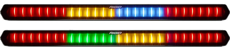 Rigid Industries 28in Chase Light Bar Universal - Rear Facing 27 Mode 5 Color LED Light Bar - Black Ops Auto Works