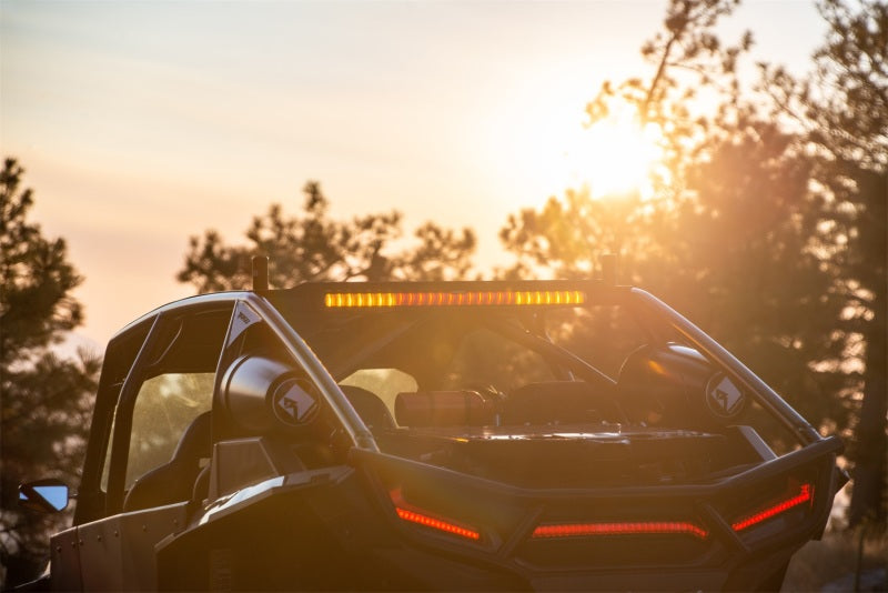 Rigid Industries 28in Chase Light Bar Universal - Rear Facing 27 Mode 5 Color LED Light Bar - Black Ops Auto Works
