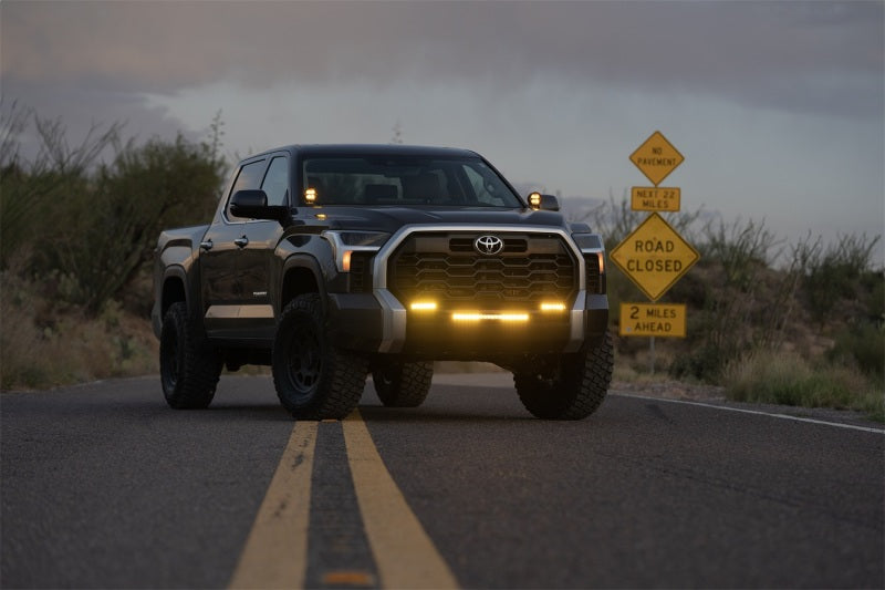 Rigid Industries 360-Series 4in Fog w/ Amber PRO Lens - White (Pair) - Black Ops Auto Works