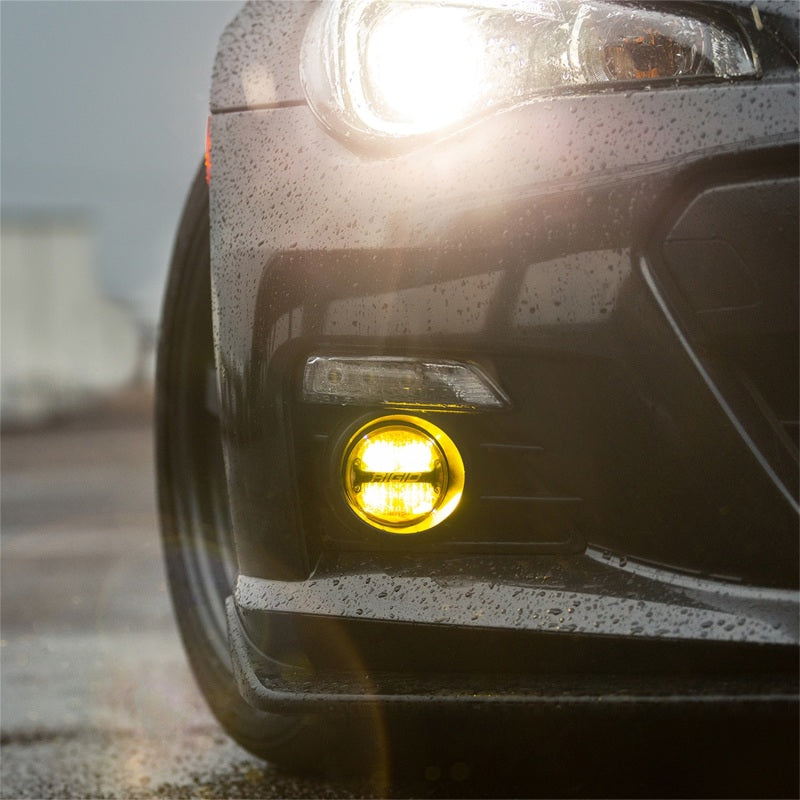 Rigid Industries 360-Series 4in LED SAE J583 Fog Light - Selective Yellow (Pair) - Black Ops Auto Works