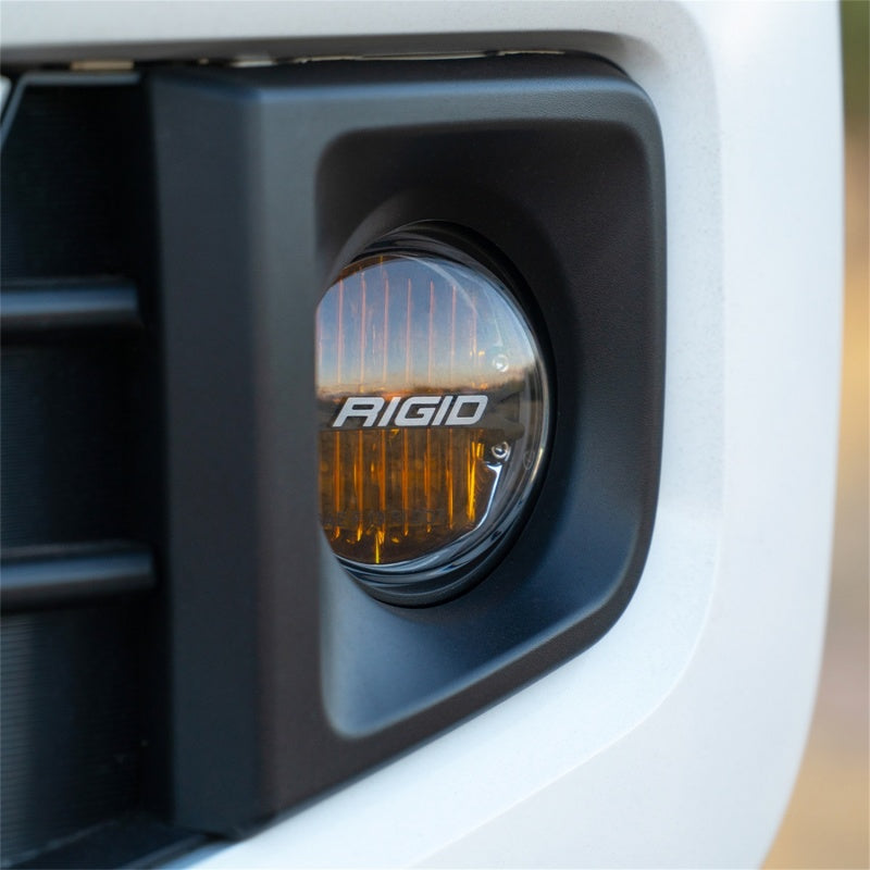 Rigid Industries 360-Series 4in LED SAE J583 Fog Mount - 2014+ Toyota 4Runner/Tundra - Black Ops Auto Works