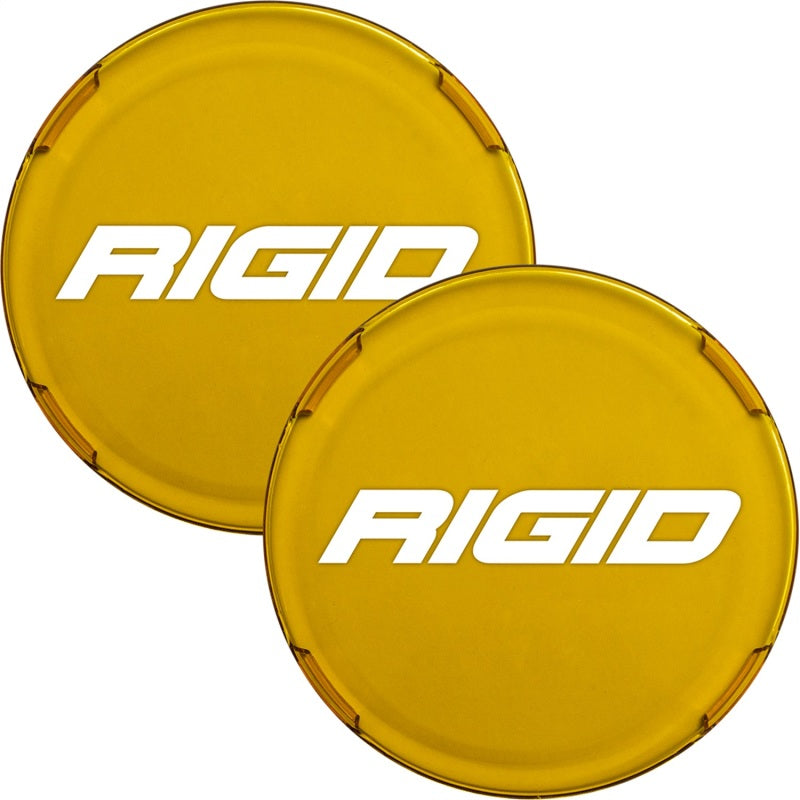 Rigid Industries 360-Series 6in Light Covers - Yellow (Pair) - Black Ops Auto Works
