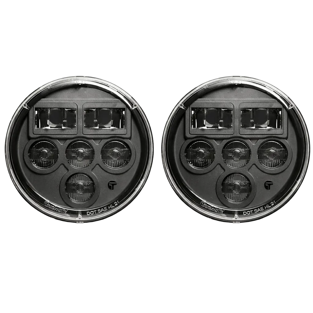 Rigid Industries Truck-Lite 7 inch round headlight full view