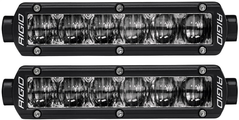 Rigid Industries 6in SR-Series - Fog - White - Black Ops Auto Works
