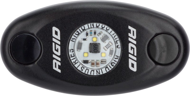 Rigid Industries A-Series Light - Black - High Strength - Amber - Black Ops Auto Works