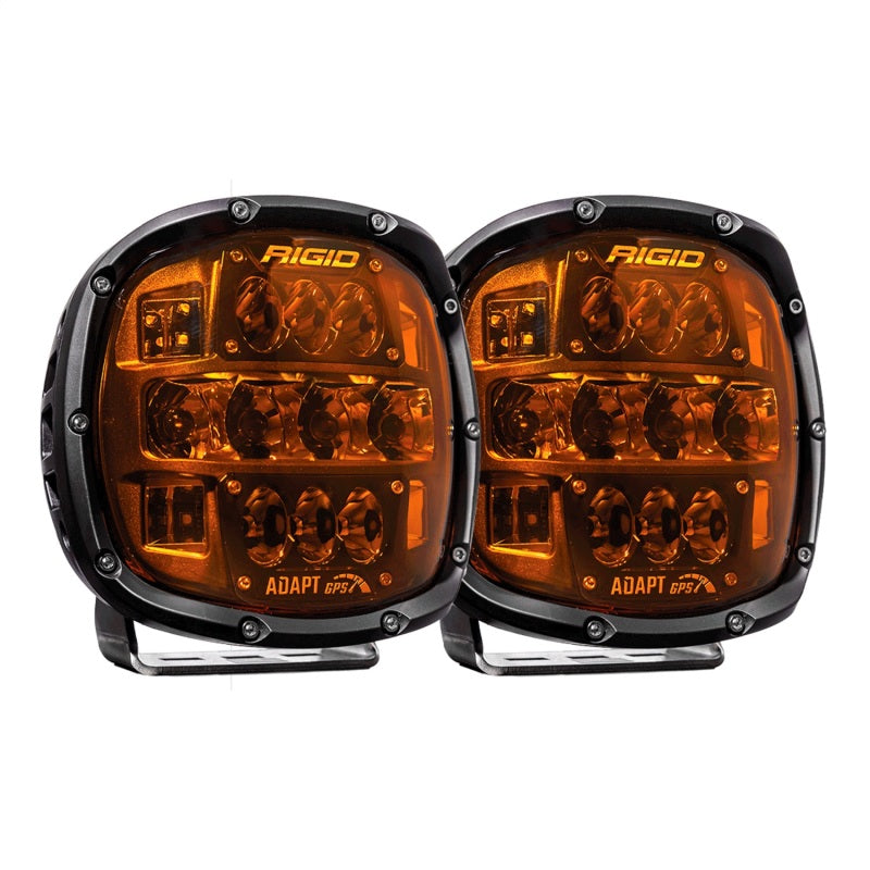 Rigid Industries Adapt XP w/ Amber PRO Lens (Pair) - Black Ops Auto Works