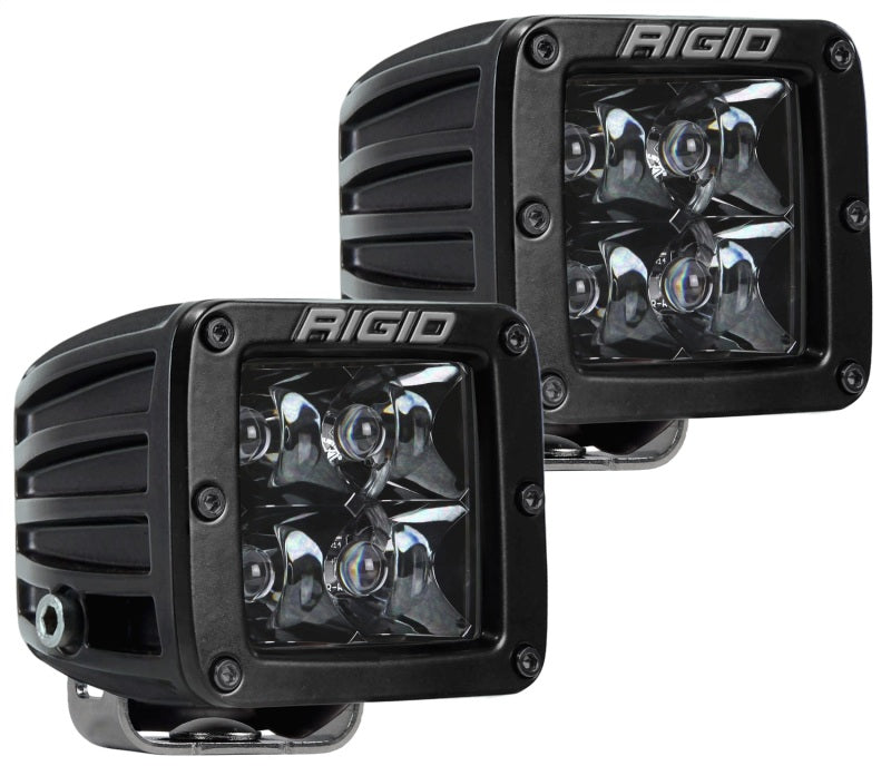 Rigid Industries D-Series Midnight Edition - Spot - Set of 2 - Black Ops Auto Works