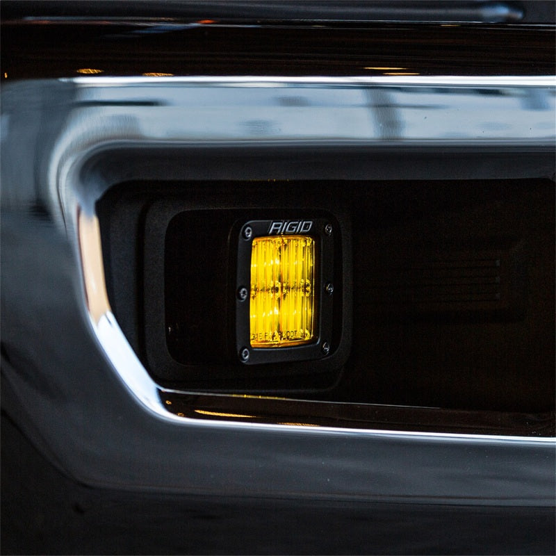 Rigid Industries D-Series PRO SAE Fog Yellow Pair - Black Ops Auto Works