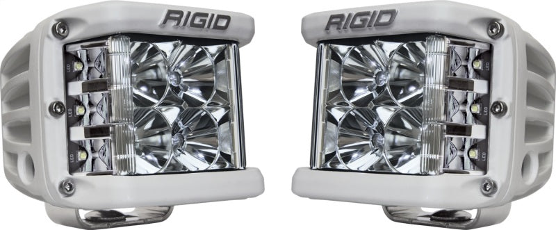 Rigid Industries D-SS - Flood - Set of 2 - White Housing - Black Ops Auto Works