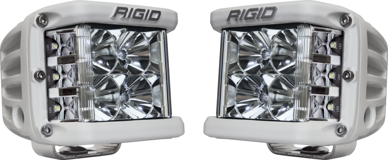 Rigid Industries D-SS - Flood - Set of 2 - White Housing - Black Ops Auto Works