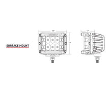 Load image into Gallery viewer, Rigid Industries D-SS Spot w/ Amber PRO Lens (Pair) - Black Ops Auto Works