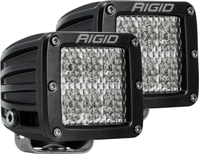 Rigid Industries D2 - 60 Deg. Lens Pair - Black Ops Auto Works