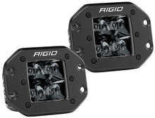 Load image into Gallery viewer, Rigid Industries D2 - Midnight Edition Flush Mount Spot Lights - Black Ops Auto Works