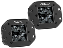 Load image into Gallery viewer, Rigid Industries D2 - Midnight Edition Flush Mount Spot Lights - Black Ops Auto Works