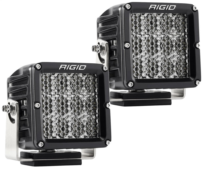 Rigid Industries D2 XL Specter Diffused - (Set of 2) - Black Ops Auto Works