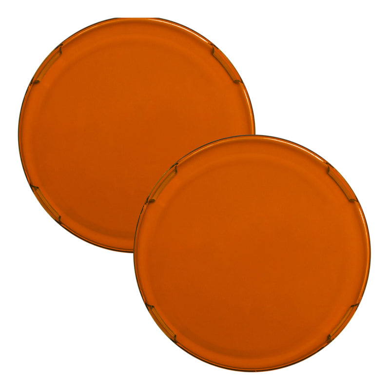 Rigid Industries Light Cover for 360-Series Amber PRO - 6in. (Pair) - Black Ops Auto Works