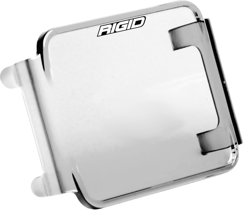 Rigid Industries Protective Polycarbonate Cover - Dually/D2 - Clear - Black Ops Auto Works