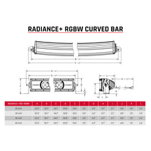 Load image into Gallery viewer, Rigid Industries Radiance+ Curved 30in. RGBW Light Bar Rigid Industries RIG330053