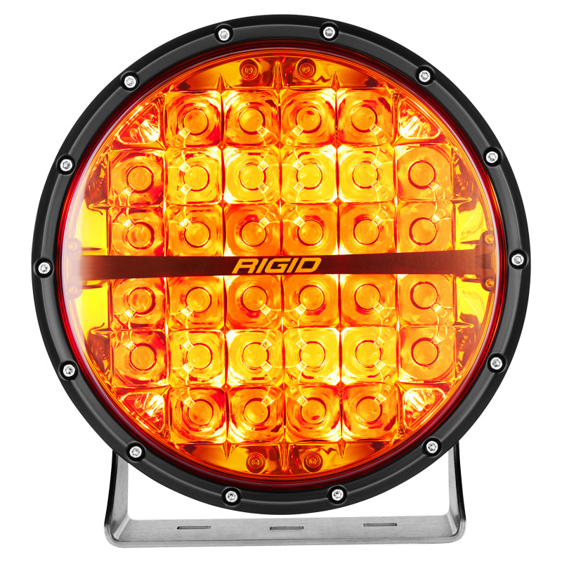 Rigid Industries 360-Series 9in LED Off-Road Spot Beam - Amber - Rigid Industries 36522