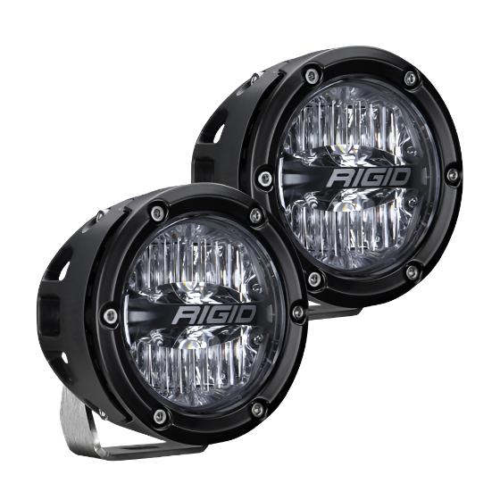 Rigid Industries 2019+ Dodge Ram 1500 A-Pillar LED Light Mounts - Rigid Industries 46717