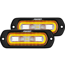 Load image into Gallery viewer, Rigid Industries SR-L Series Flush Mount LED Spreader Pair w/ Red Halo - Universal - Black Ops Auto Works