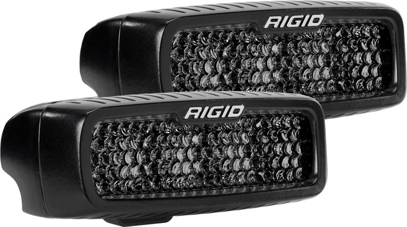 Rigid Industries SR-Q Series PRO Midnight Edition - Spot - Diffused - Pair - Black Ops Auto Works