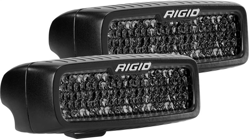Rigid Industries SR-Q Series PRO Midnight Edition - Spot - Diffused - Pair - Black Ops Auto Works