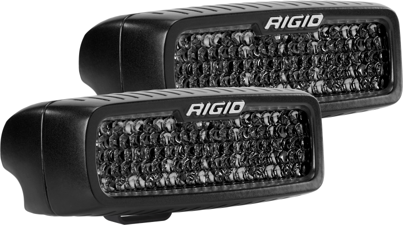 Rigid Industries SR-Q Series PRO Midnight Edition - Spot - Diffused - Pair - Black Ops Auto Works