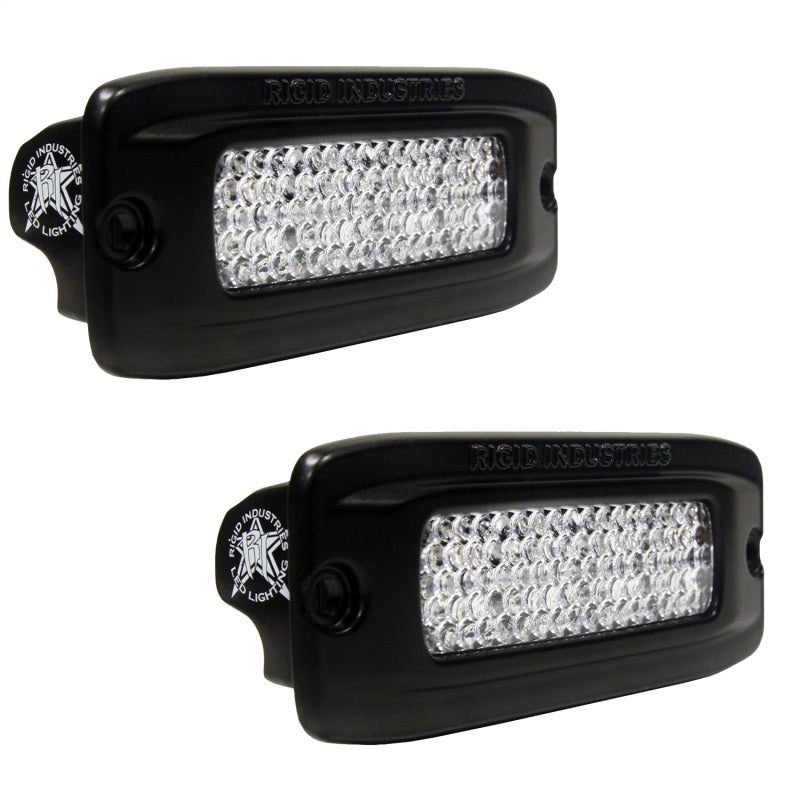 Rigid Industries SRQ - Flush Mount - Diffused - Back Up Light Kit - Black Ops Auto Works