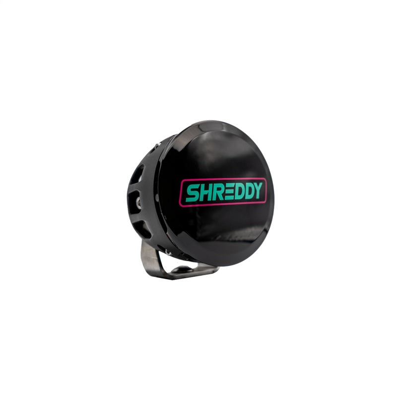 Rigid Industries x SHREDDY 360-Series 4in Lights w/Wt Bcklght (2) + 6 Covers (2 Pink/2 Teal/2 Blk) - Black Ops Auto Works