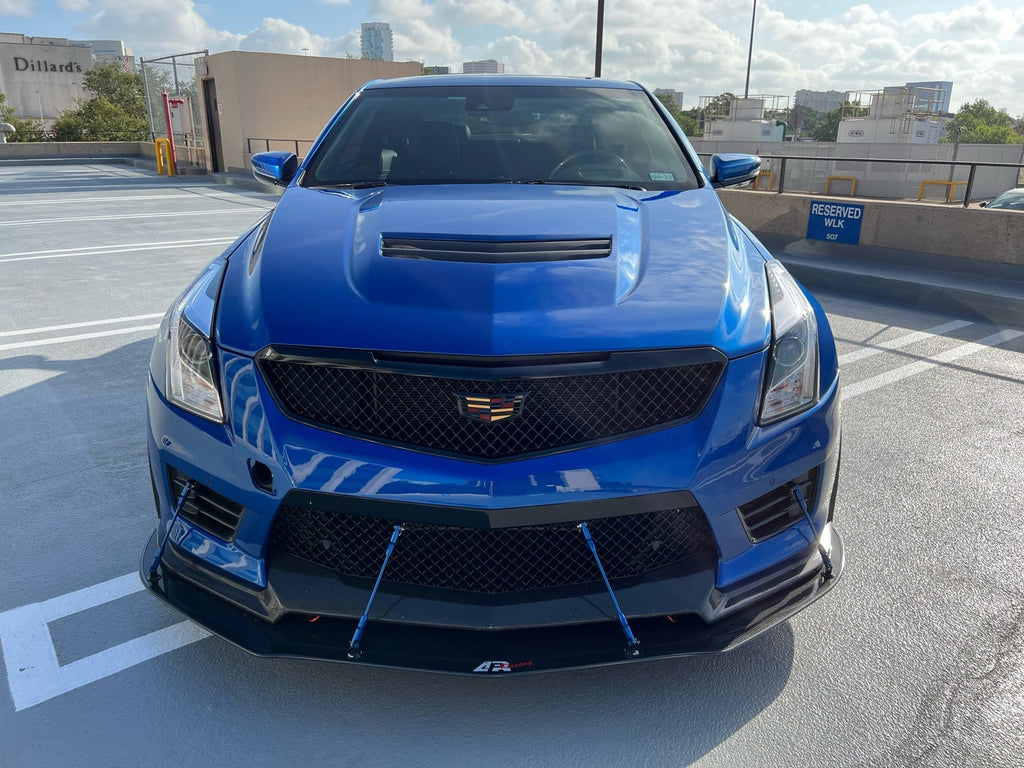 -APR Performance Cadillac ATS-V Front Wind Splitter 2016-2019 (with Carbon Package)