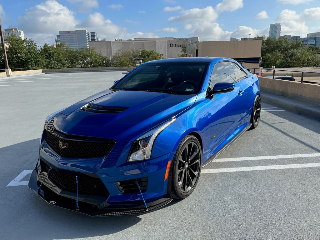 -APR Performance Cadillac ATS-V Front Wind Splitter 2016-2019 (with Carbon Package)