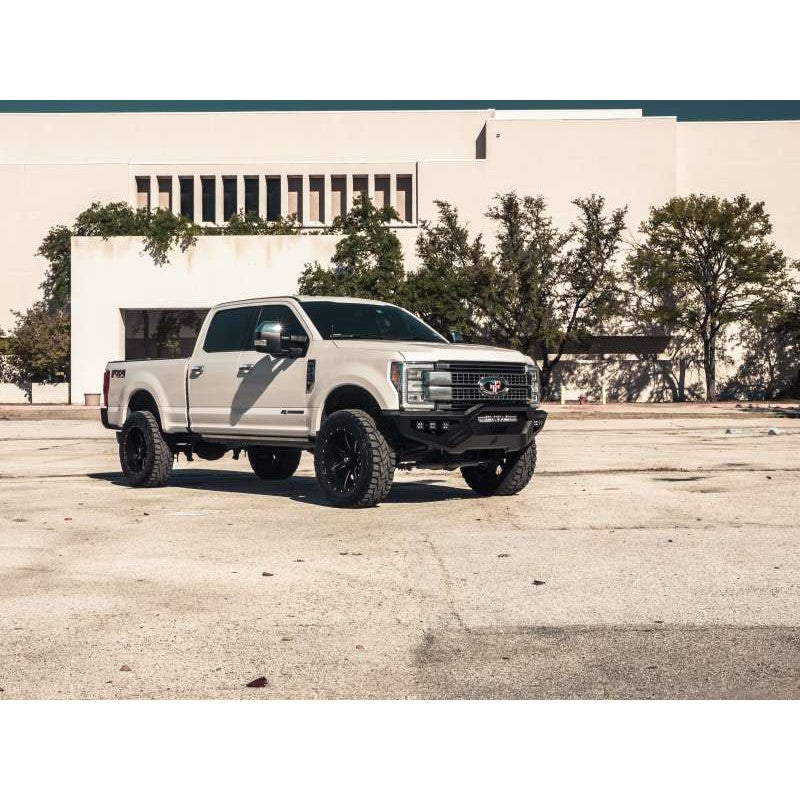 Road Armor 17-20 Ford F-250 SPARTAN Front Bumper Bolt-On Pre-Runner Guard - Tex Blk - Black Ops Auto Works