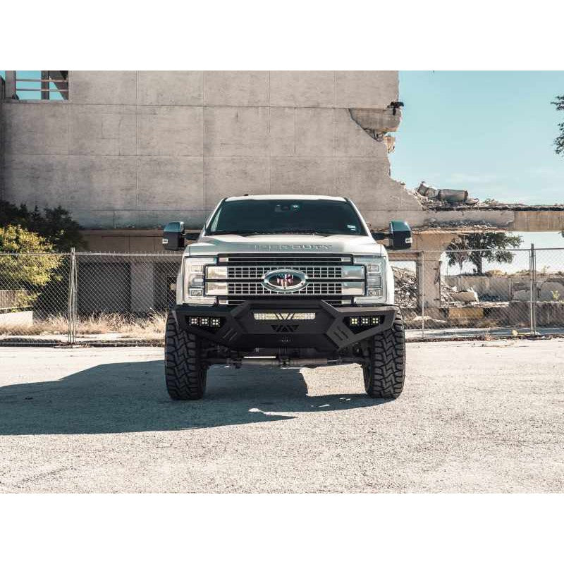 Road Armor 17-20 Ford F-250 SPARTAN Front Bumper Bolt-On Pre-Runner Guard - Tex Blk - Black Ops Auto Works