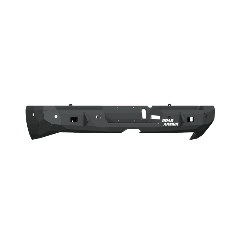 Road Armor 2019-2026 Ram 2500 3500 4500 Stealth Rear Non-Winch Bumper - Black - Road Armor RDA4192R0B
