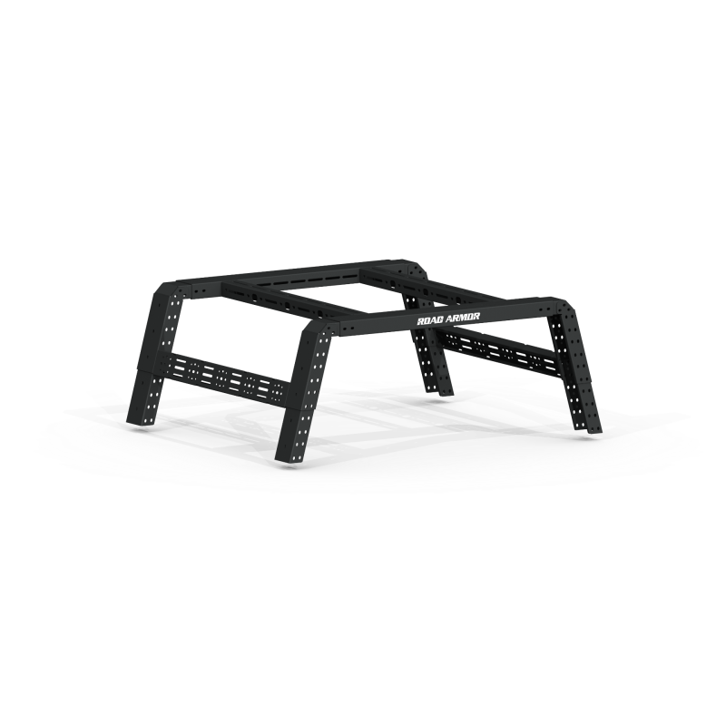 Road Armor Universal TRECK 52-Inch Adjustable Bed Rack Without Brackets - Black - Road Armor RDA500BRS52B