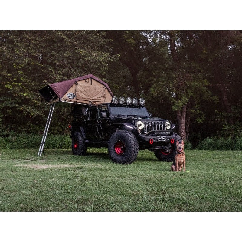 Road Armor Universal TRECK 52-Inch Adjustable Bed Rack Without Brackets - Black - Road Armor RDA500BRS52B