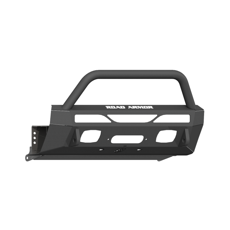 Road Armor 2014-2022 Toyota 4Runner Stealth Low-Profile Winch Bumper with Pre-Runner - Black - Road Armor RDA9151FR4B
