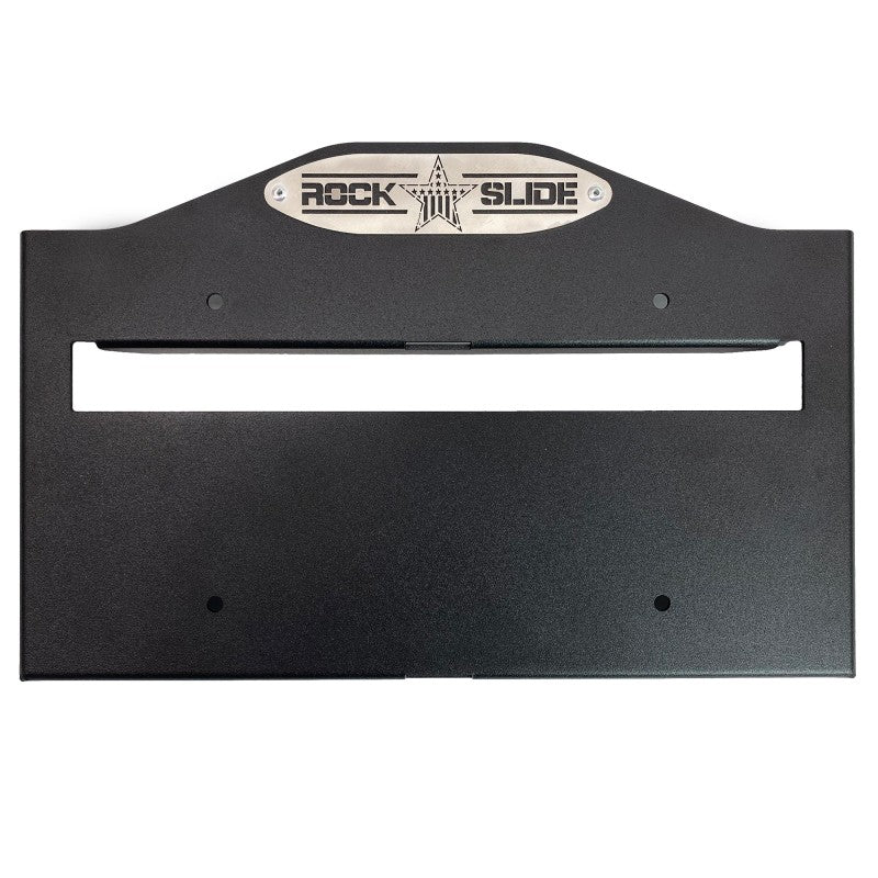 Rock Slide Any Size Spare Tire Ez Plate - Black Ops Auto Works