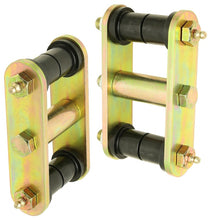 Load image into Gallery viewer, RockJock 76-86 CJ HD Leaf Spring Shackles Front w/ Urethane Bushings HD Greasable Bolts Pair-Leaf Springs &amp; Accessories-RockJock-810038150185-