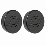 RockJock JL/JT Frame Tube Plugs Frame Front CNC Machined Black Delrin