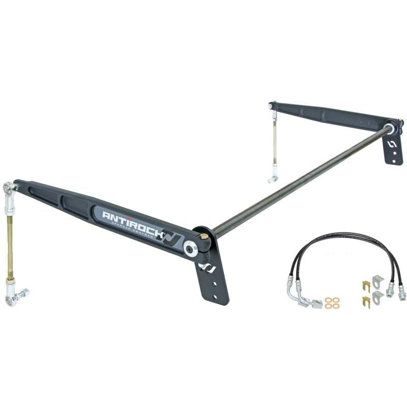 RockJock JK Antirock Sway Bar Kit Rear Forged Arms Heavy 1 1/8in Bar RockJock ROKRJ-236200-101