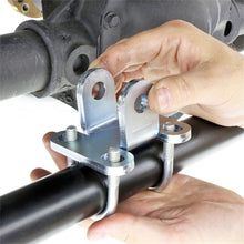 Load image into Gallery viewer, RockJock JK Currectlync Steering Sys. w/Flipped Drag Link 1.65in Dia. Tie Rod 1.3in Dia. w/Hardware - Black Ops Auto Works