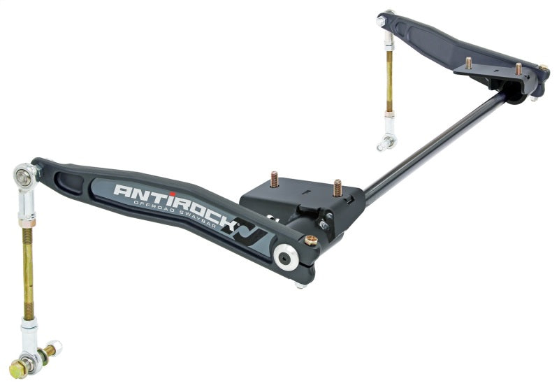 RockJock JL/JT Antirock Sway Bar Kit Front Forged Arms Steel Brackets .850in Bar-Sway Bars-RockJock-810038156064-