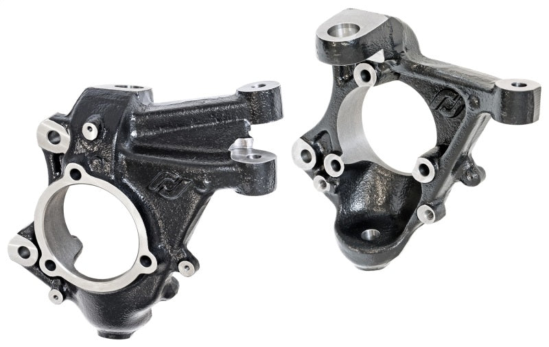 RockJock JL/JT Currectlync High Steer Steering Knuckles 2 3/4in Tie Rod Lift 2 1/2in Drag Link Lift-Steering Knuckles & Spindles-RockJock-810038155012-