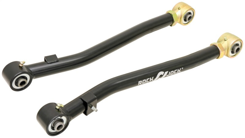 RockJock JL/JT Johnny Joint Control Arms Front Lower Adjustable Pair - Black Ops Auto Works
