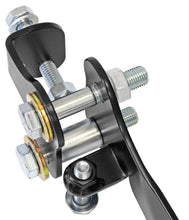 Load image into Gallery viewer, RockJock JL/JT Currectlync High Steer Trac Bar and Steering Stabilizer Shock Relocation Bracket unmounted component detail view