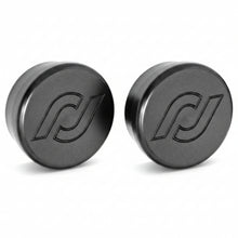 Load image into Gallery viewer, RockJock JK Frame Tube Plugs Frame Front CNC Machined Black Delrin primary product photo